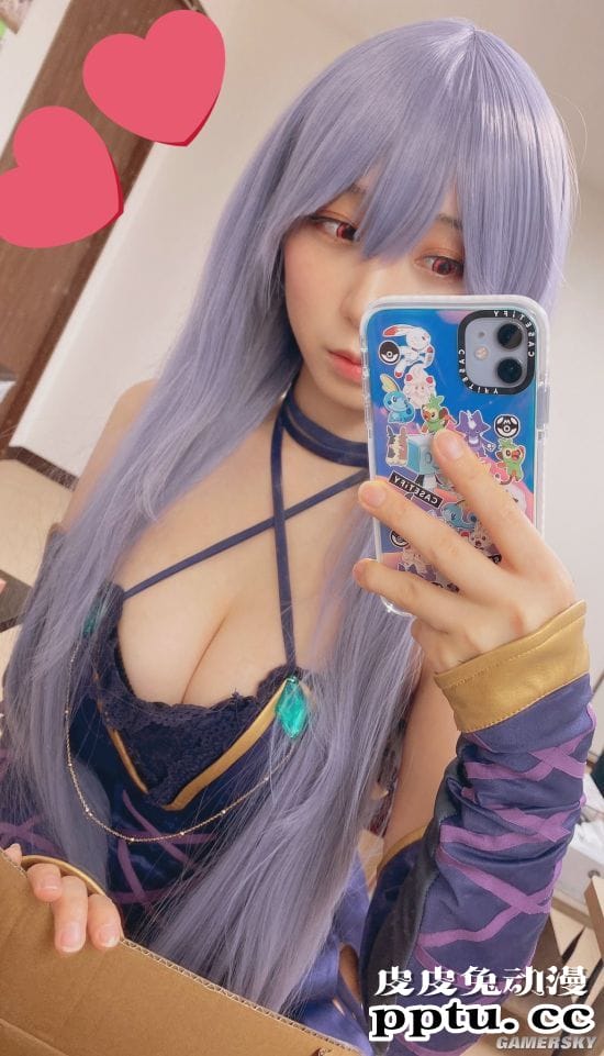 日本COSER伊织萌拍摄电竞眼镜代言写真 看美女眼睛会累吗？