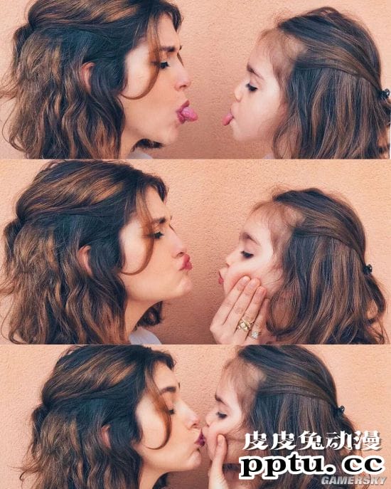 复制粘贴般的美貌 三代美女的超模Nour Arida一家