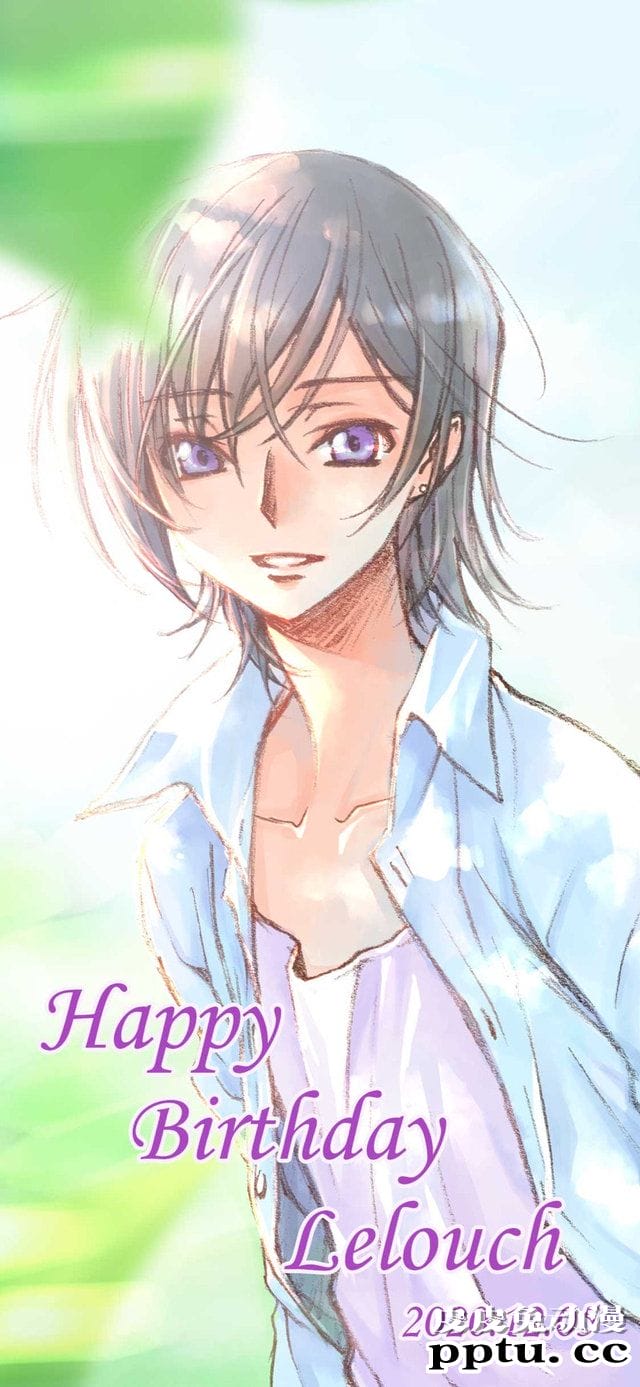 「CODE&nbsp;GEASS&nbsp;反叛的鲁路修」公布鲁路修生日贺图-皮皮兔动漫