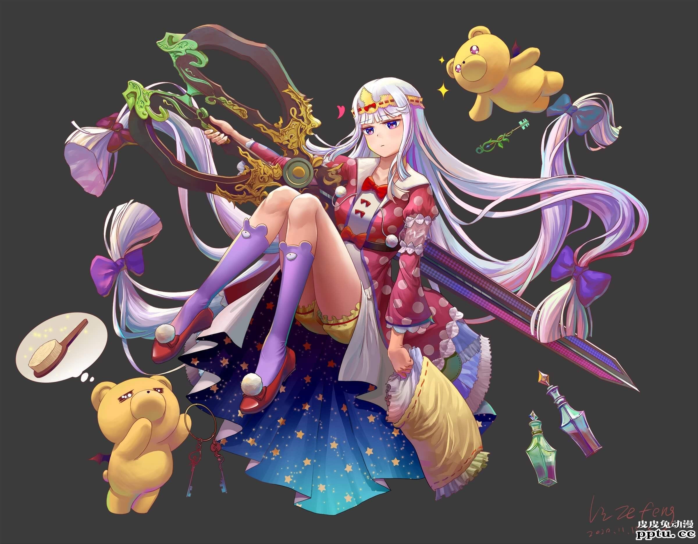 久违的Loli哦，在魔王城说晚安《栖夜莉丝公主》高清壁纸特辑！