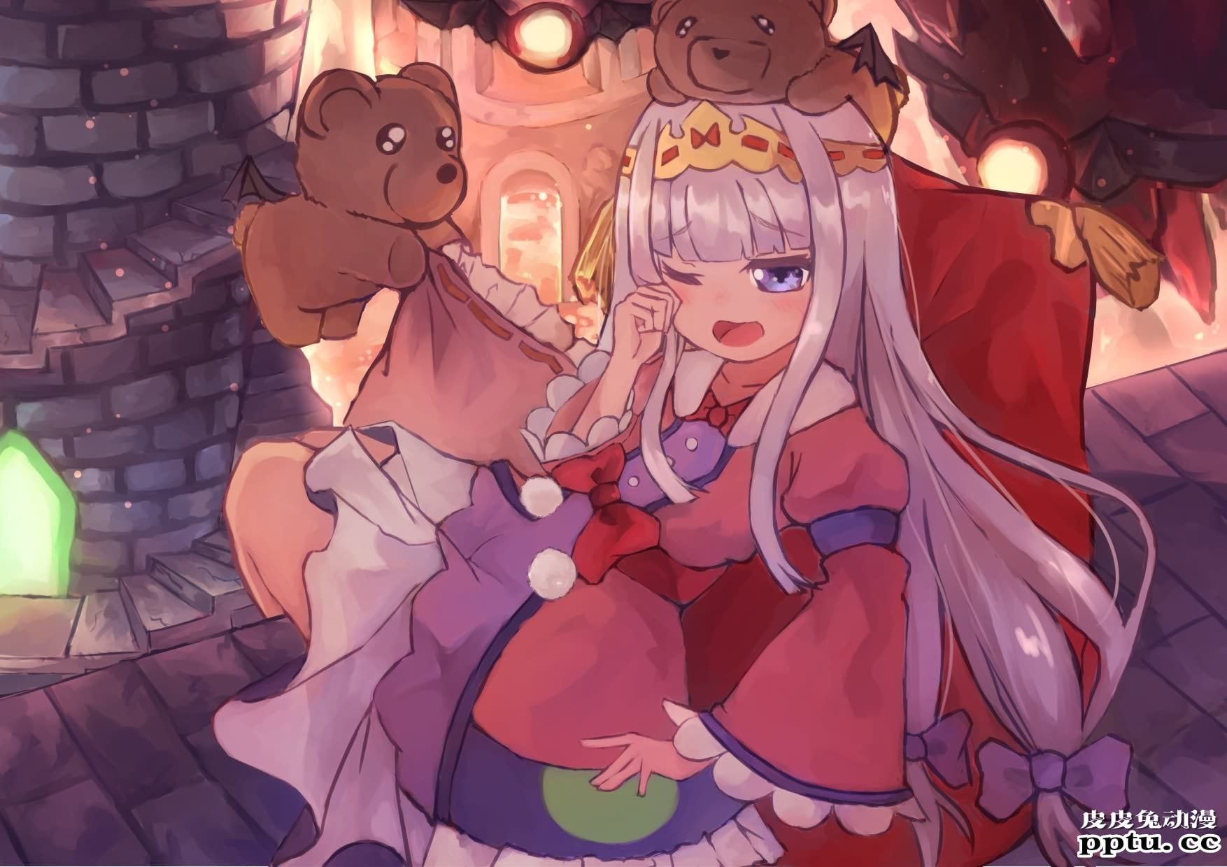 久违的Loli哦，在魔王城说晚安《栖夜莉丝公主》高清壁纸特辑！