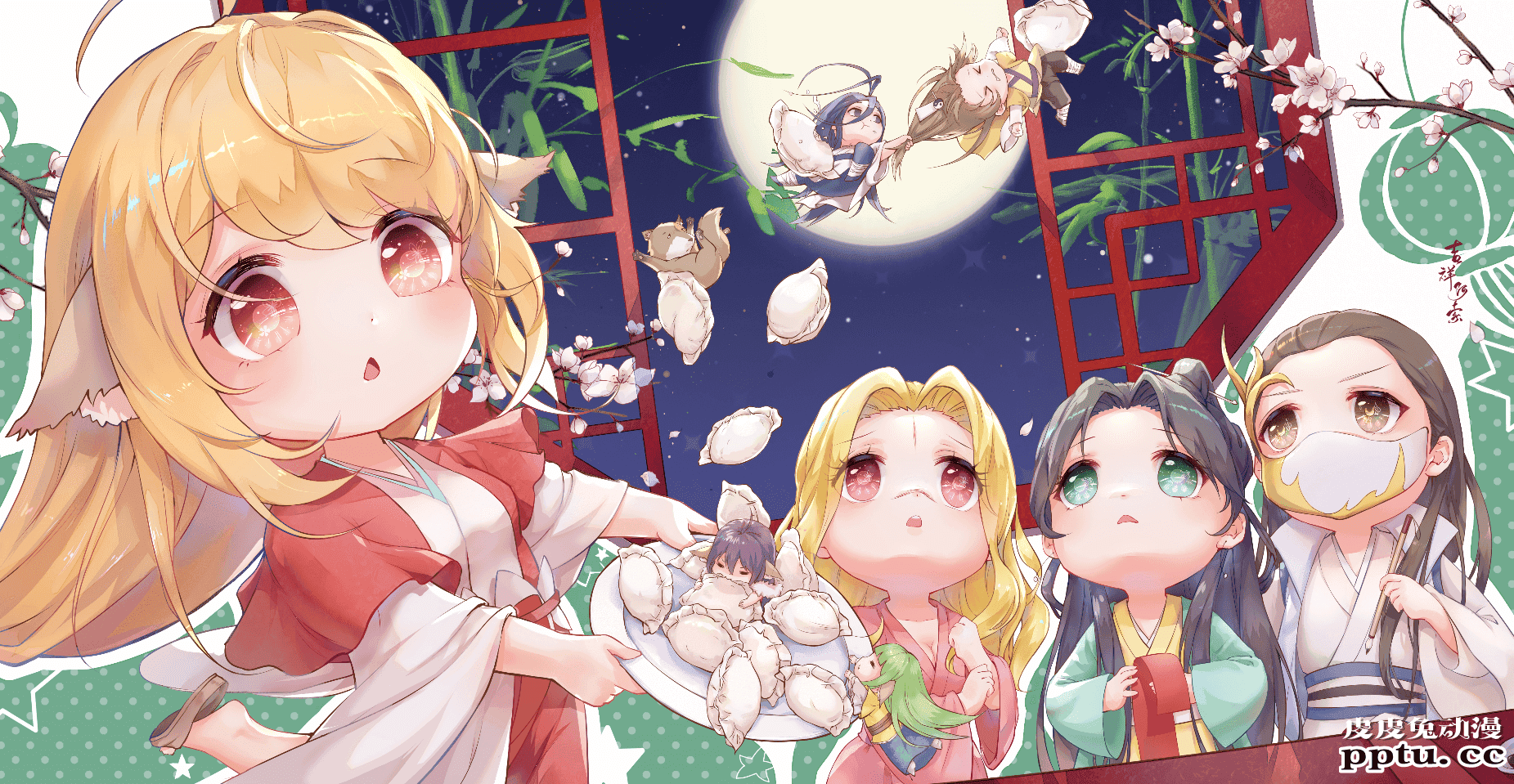 人气国漫《狐妖小红娘》高清壁纸特辑！