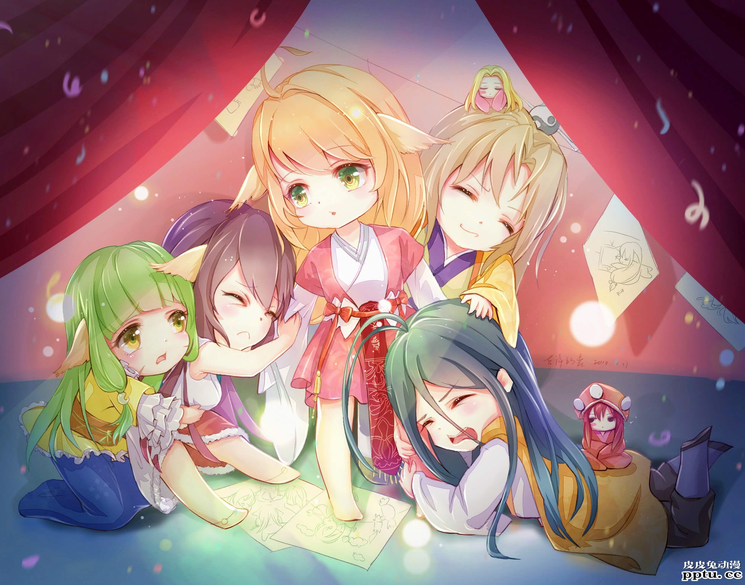 人气国漫《狐妖小红娘》高清壁纸特辑！