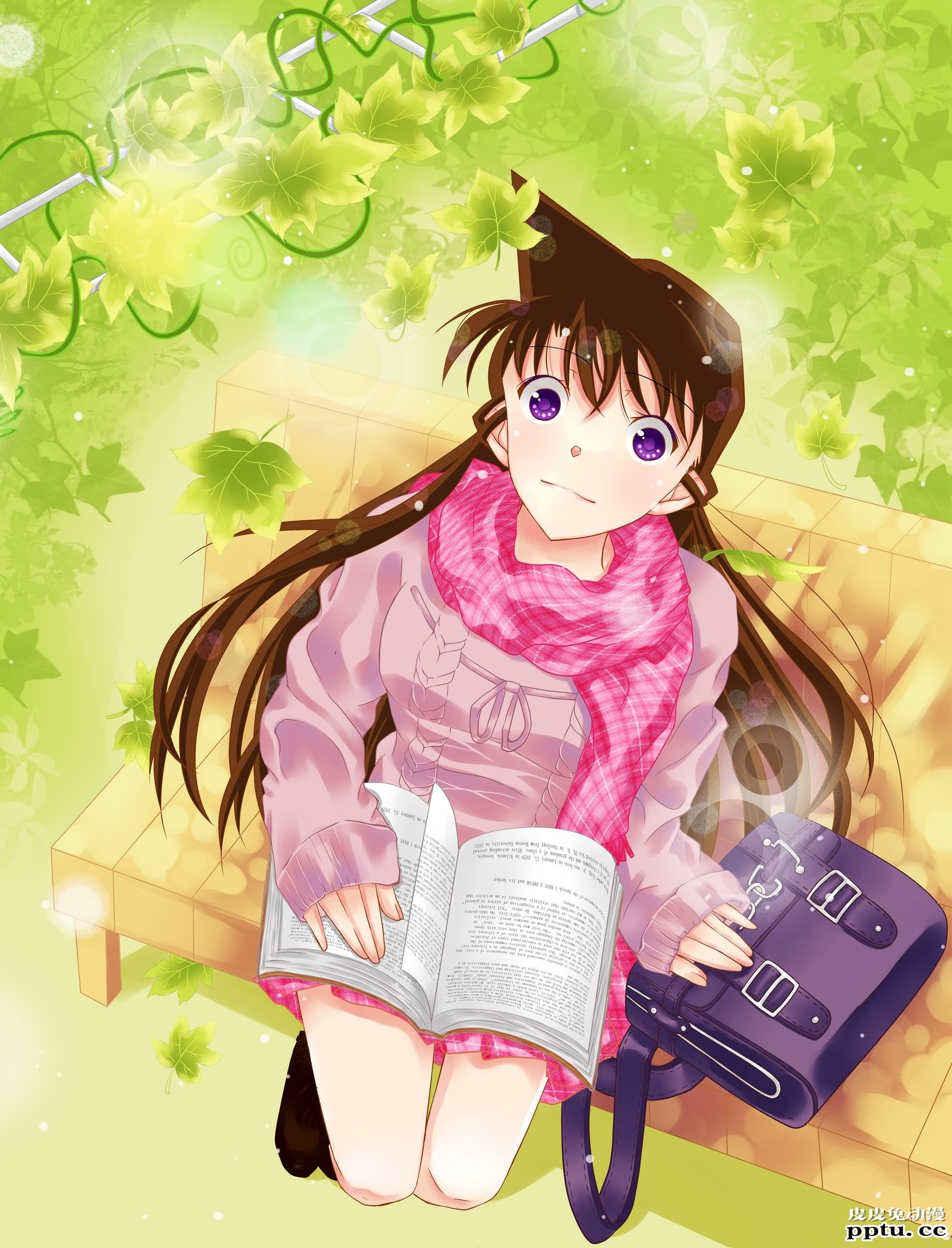 永远的经典，名侦探柯南《毛利兰》高清壁纸特辑！