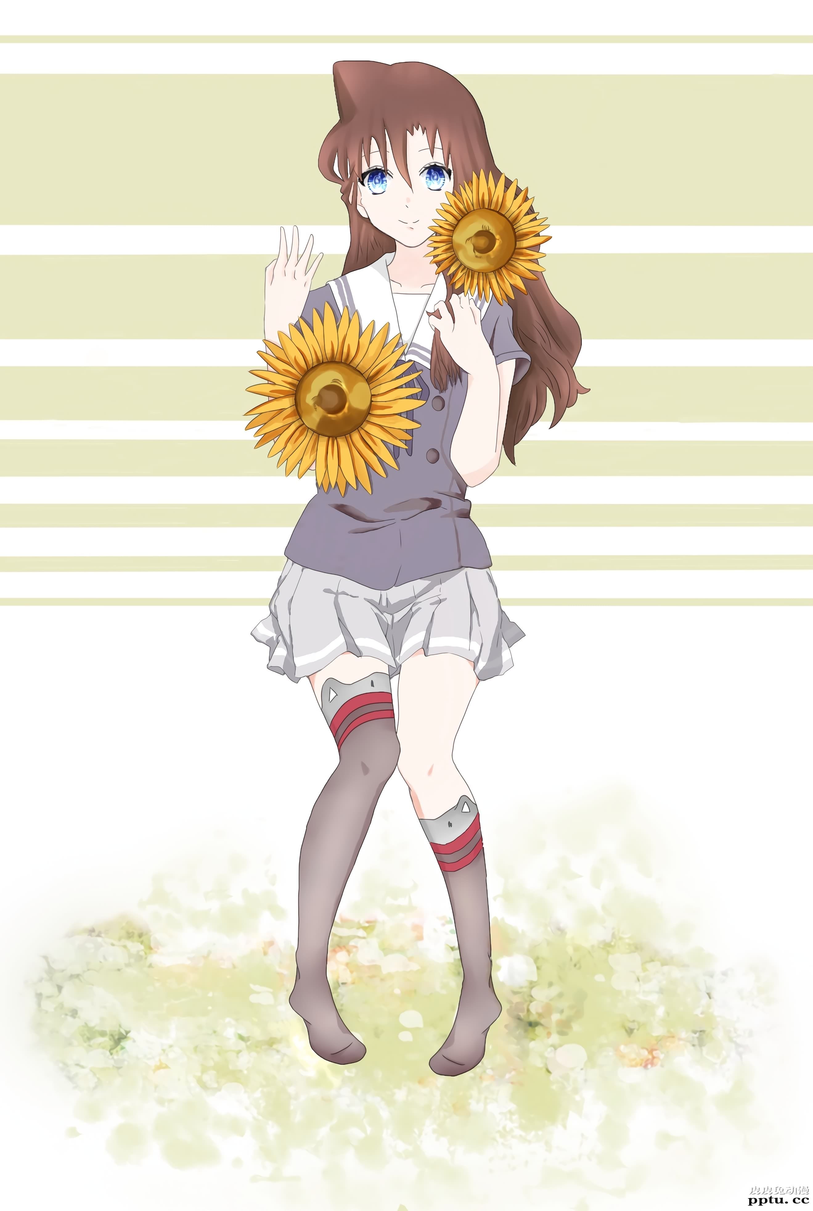 永远的经典，名侦探柯南《毛利兰》高清壁纸特辑！