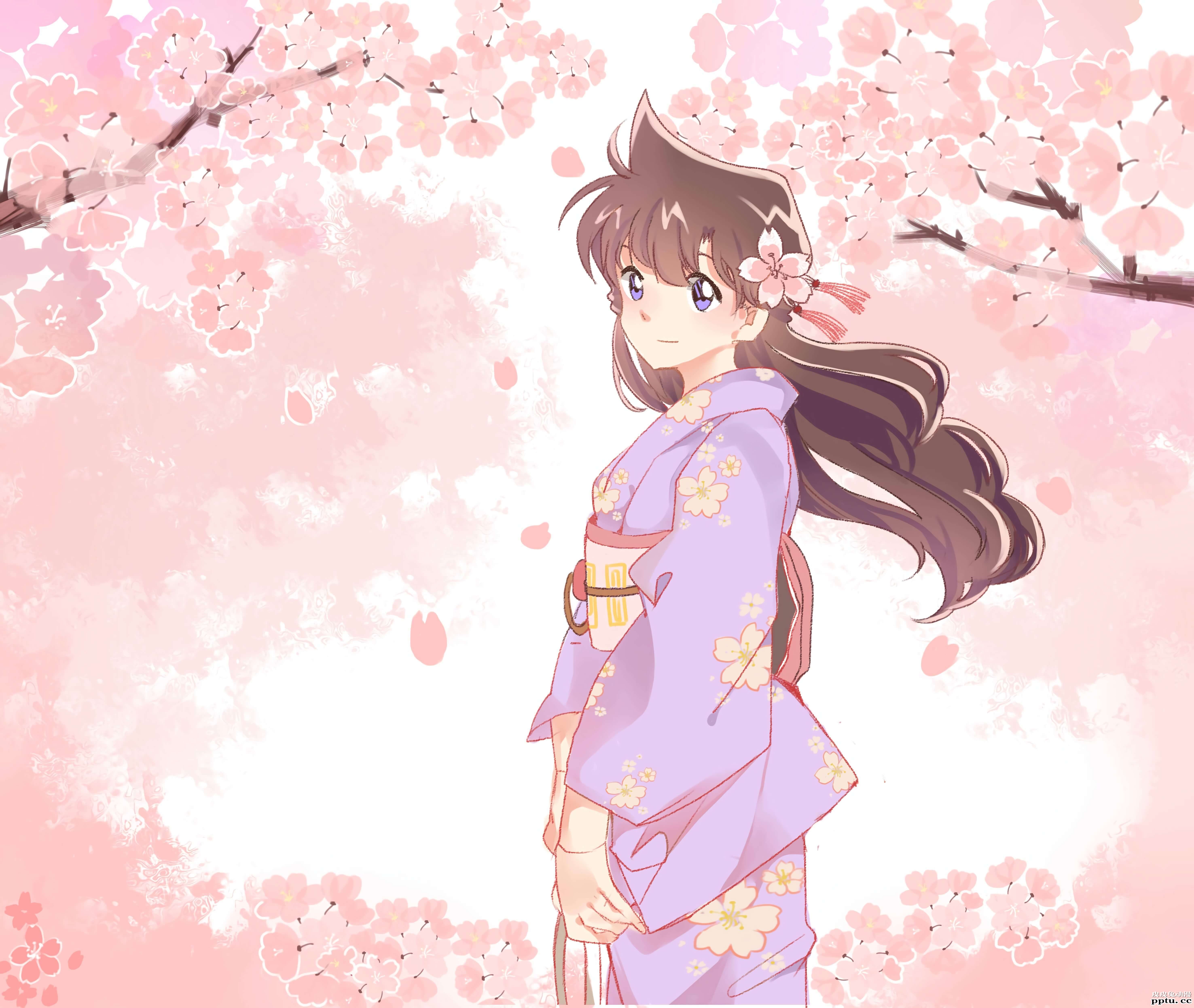 永远的经典，名侦探柯南《毛利兰》高清壁纸特辑！