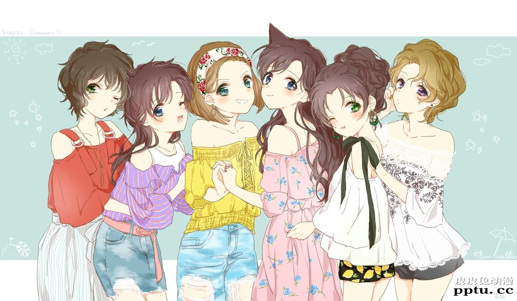 永远的经典，名侦探柯南《毛利兰》高清壁纸特辑！