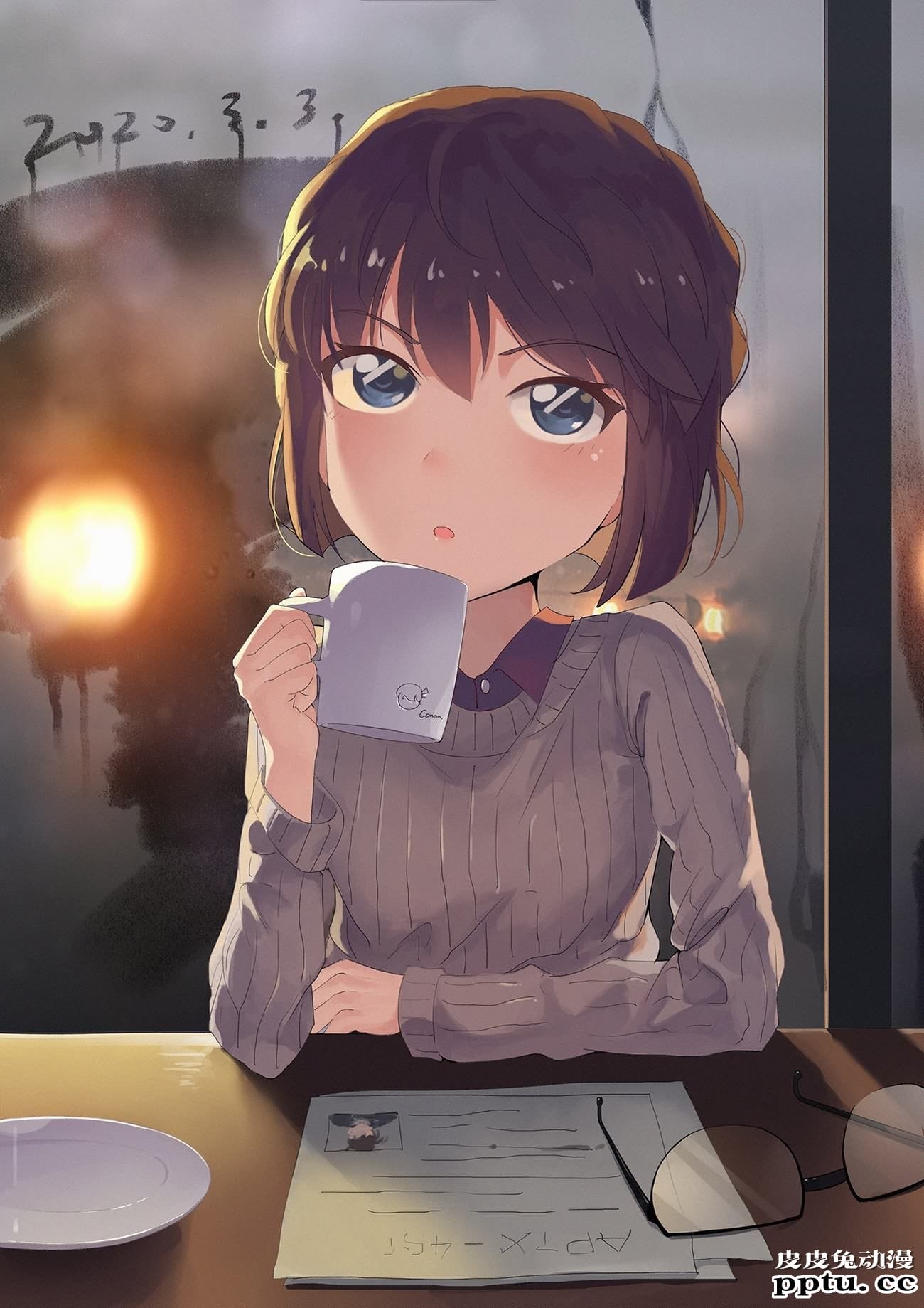 永远的经典，名侦探柯南《宫野志保/灰原哀》高清壁纸特辑！