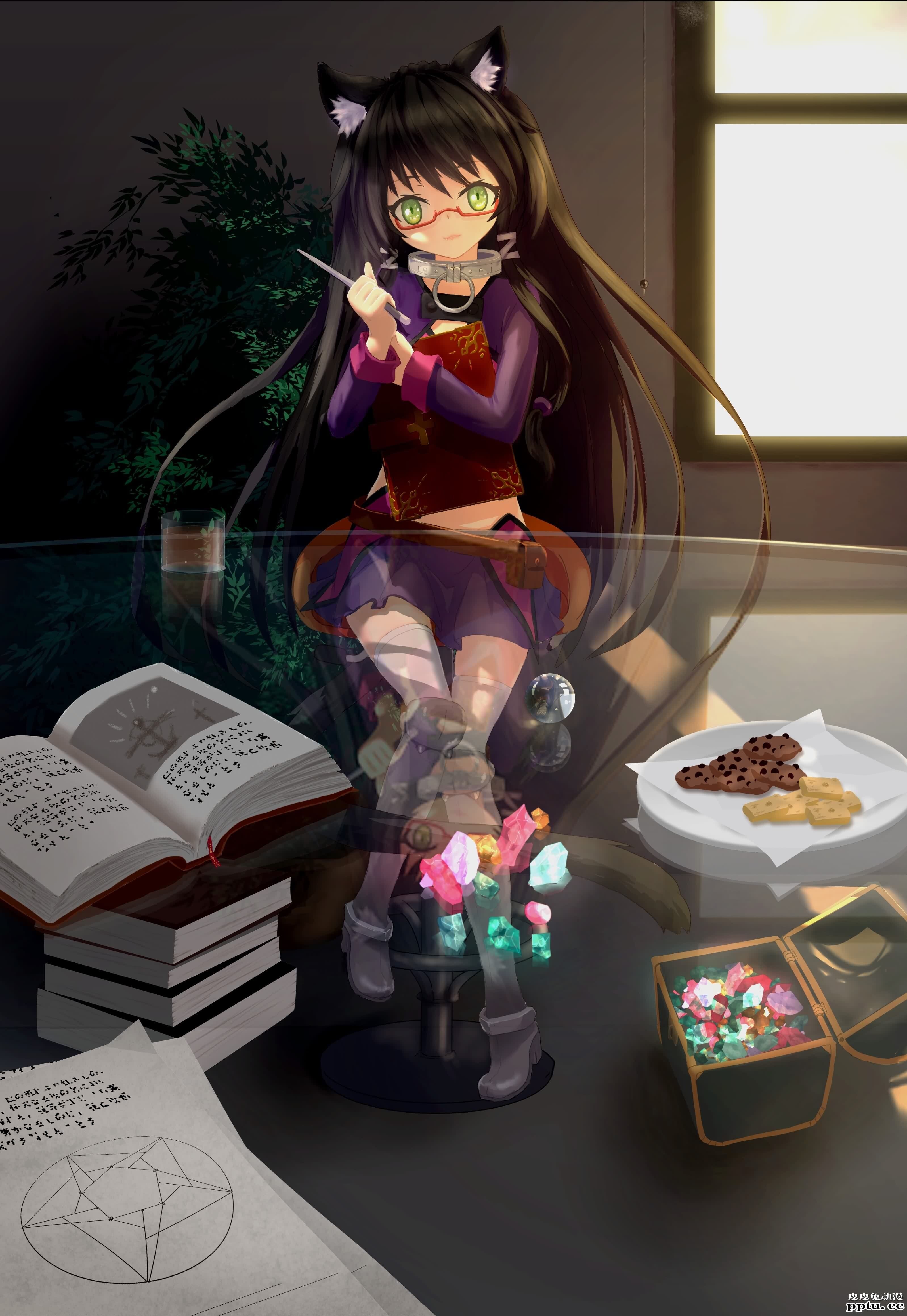 穿越后随手就是两个萌妹《异世界魔王与召唤少女的奴隶魔术》高清壁纸特辑！