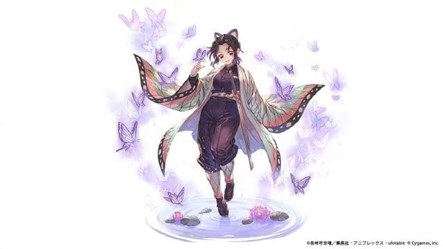 「鬼灭之刃」x「碧蓝幻想」蝴蝶忍立绘公开-皮皮兔动漫