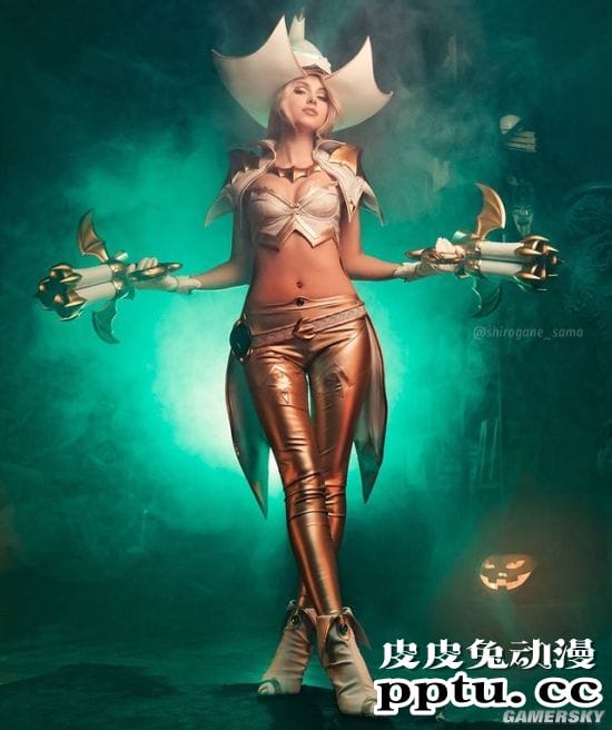 俄妹COS《塞尔达》公主 美艳公主送上大师之剑