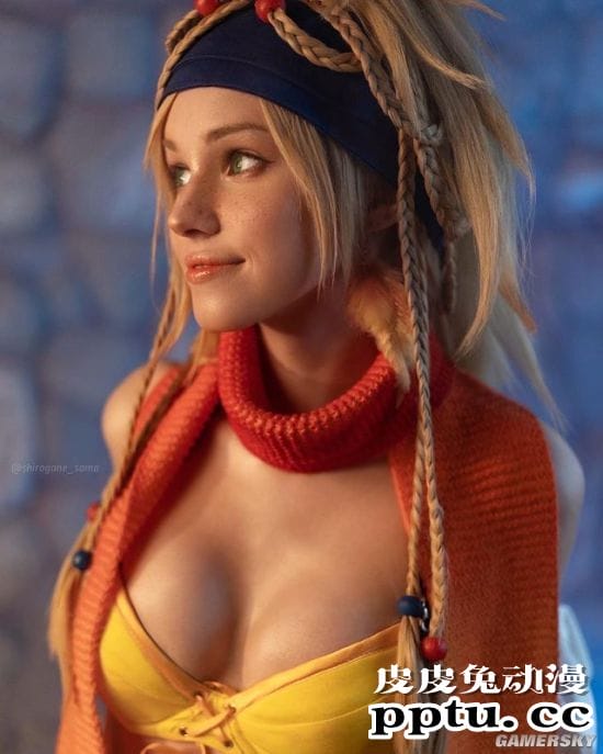 俄妹COS《塞尔达》公主 美艳公主送上大师之剑