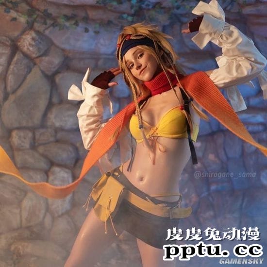 俄妹COS《塞尔达》公主 美艳公主送上大师之剑