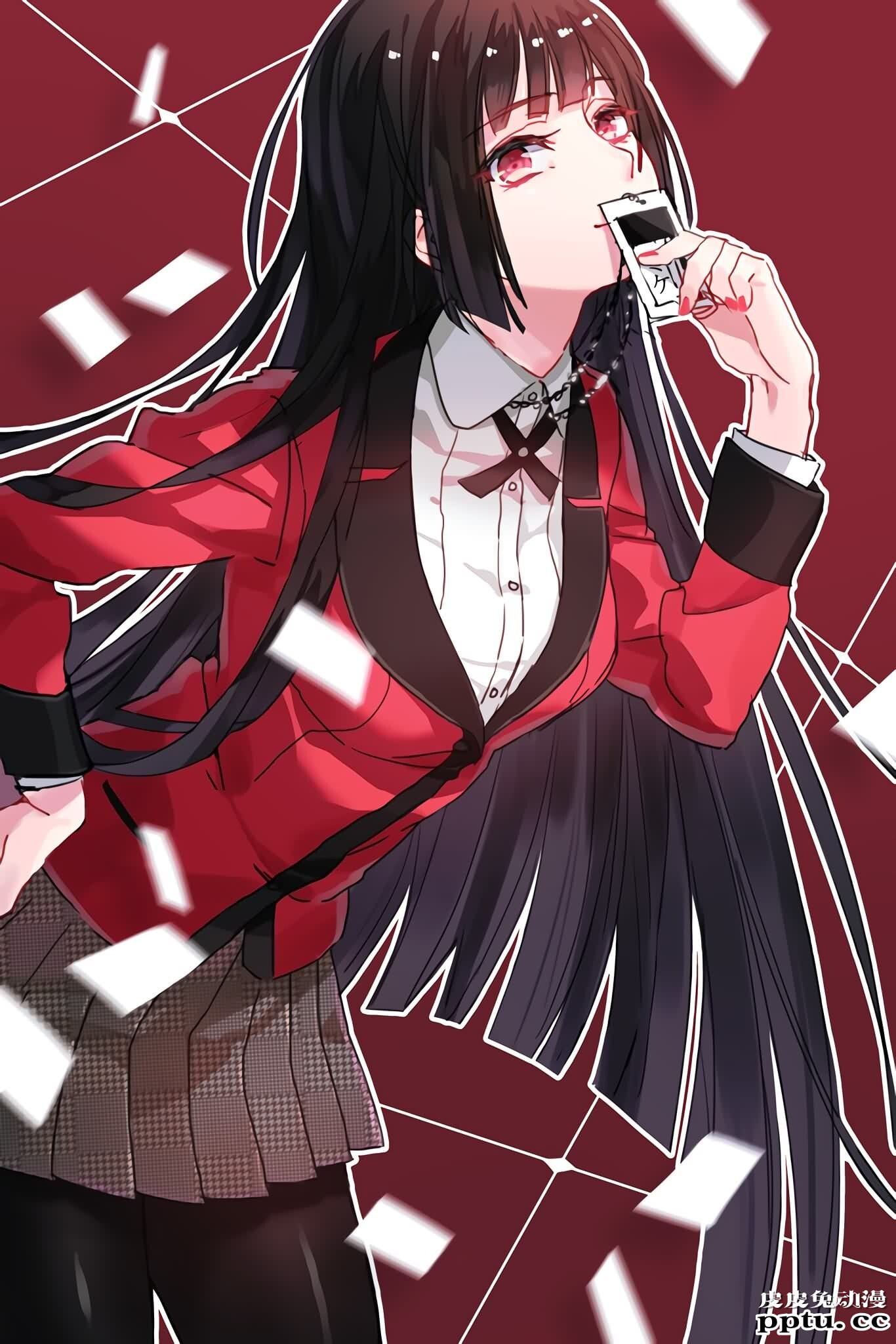 黑长直神秘美少女，狂赌之渊《蛇喰梦子》高清壁纸特辑！