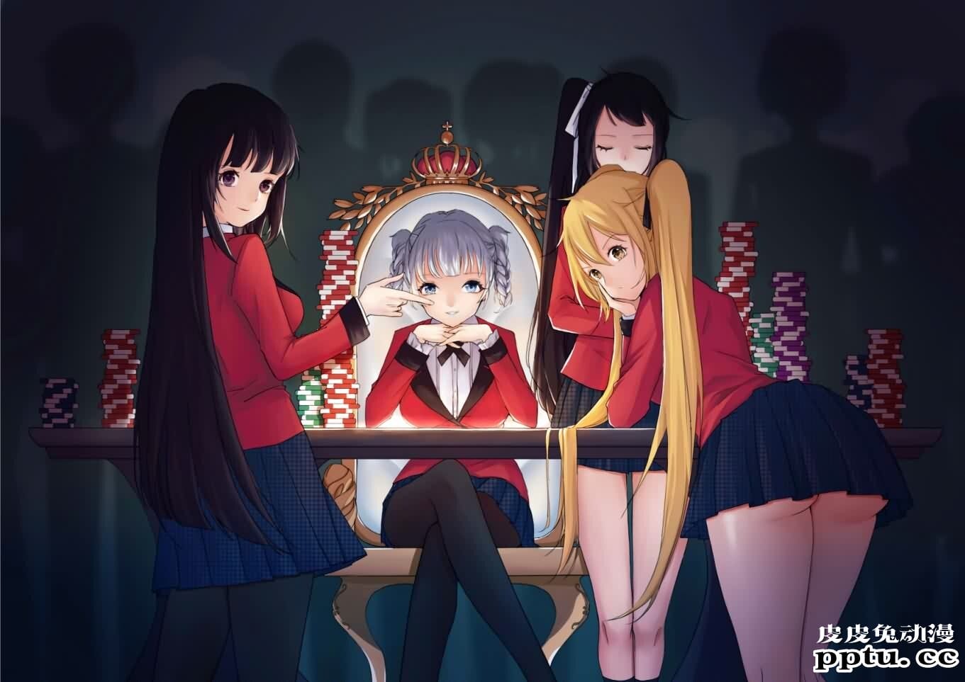 黑长直神秘美少女，狂赌之渊《蛇喰梦子》高清壁纸特辑！