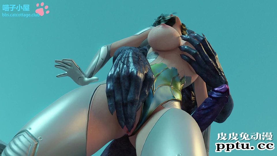 [3D/无修][电影同人] 阿丽塔vs毒液  [54P]