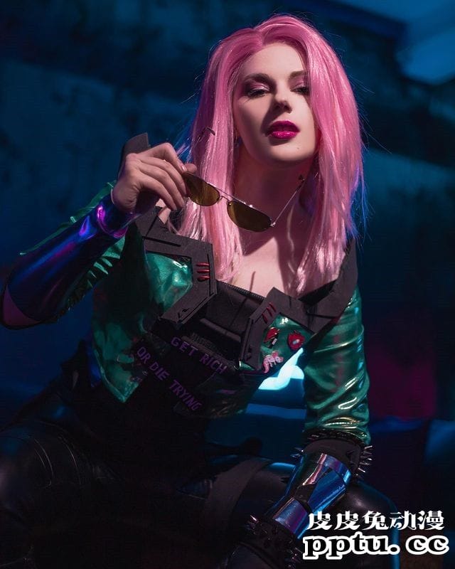 皮衣女术士来到2077 一周大师级CosPlay赏