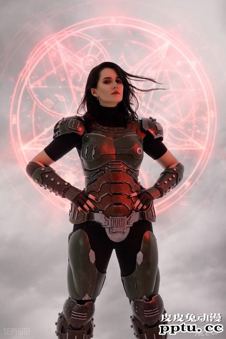 皮衣女术士来到2077 一周大师级CosPlay赏