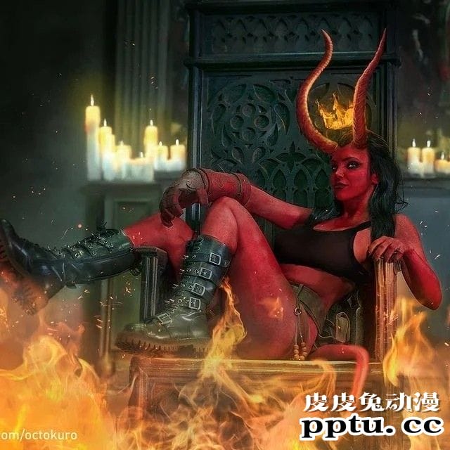 皮衣女术士来到2077 一周大师级CosPlay赏