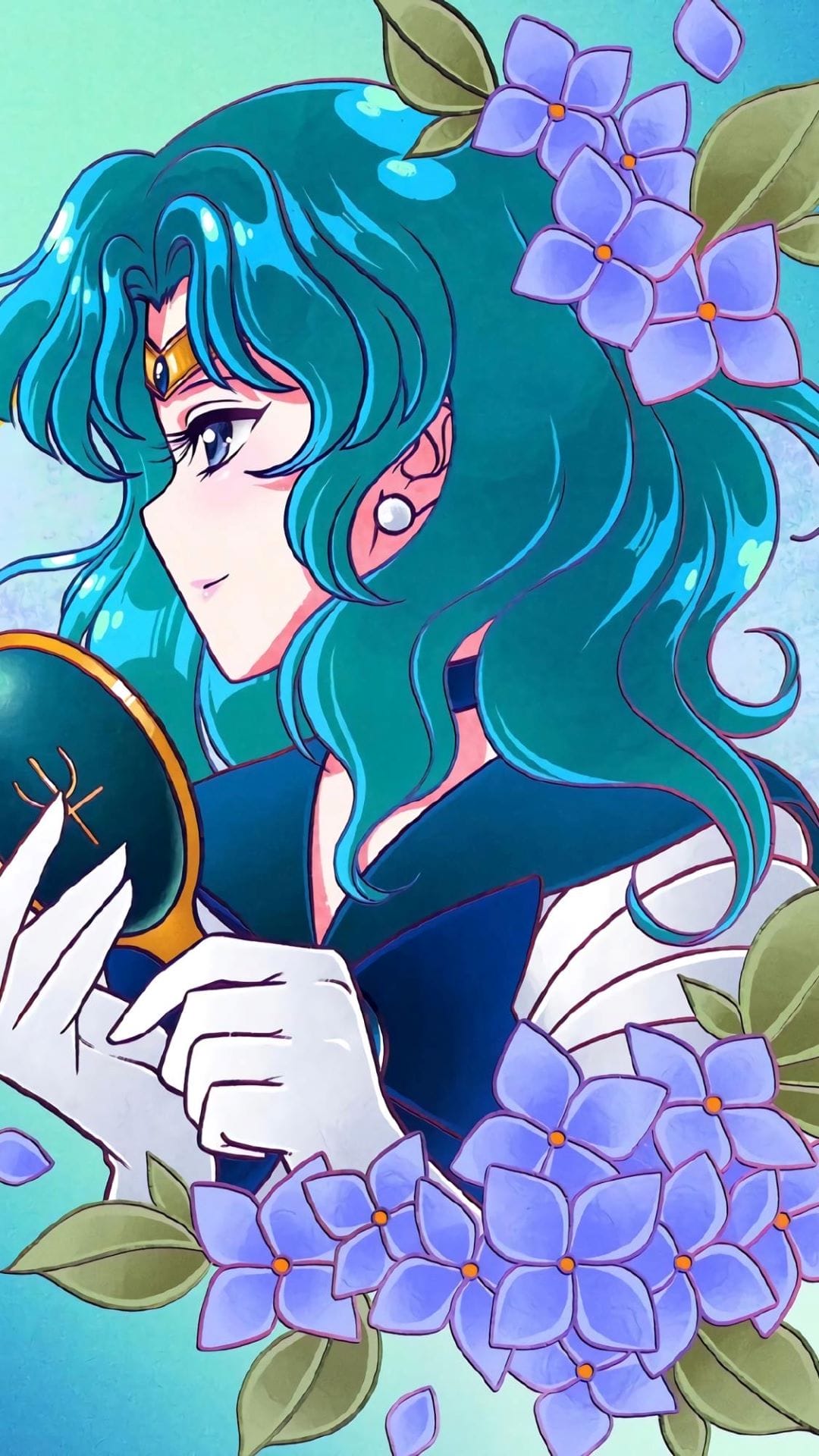 美少女战士可爱个性插画-皮皮兔动漫