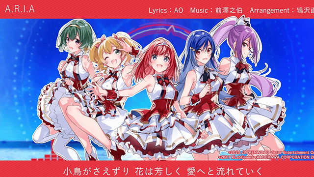 「宝石幻想:光芒重现」霓光组单曲「A.R.I.A」试听视频公开-皮皮兔动漫