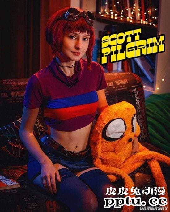 《赛博朋克2077》朱迪COS 绝美小姐姐带你体验超梦