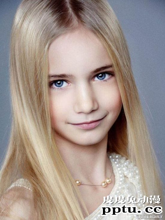 又一个“世界最美女孩”长大了 俄罗斯童模Marta Krylova