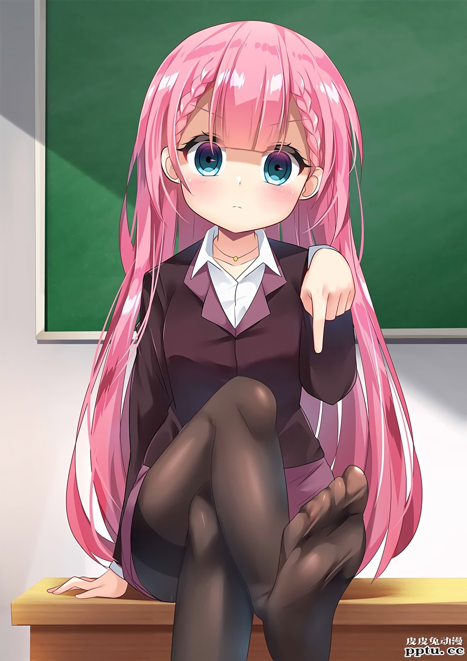 这样的老师去哪找，我们无法一起学习《桐须真冬》高清壁纸特辑！