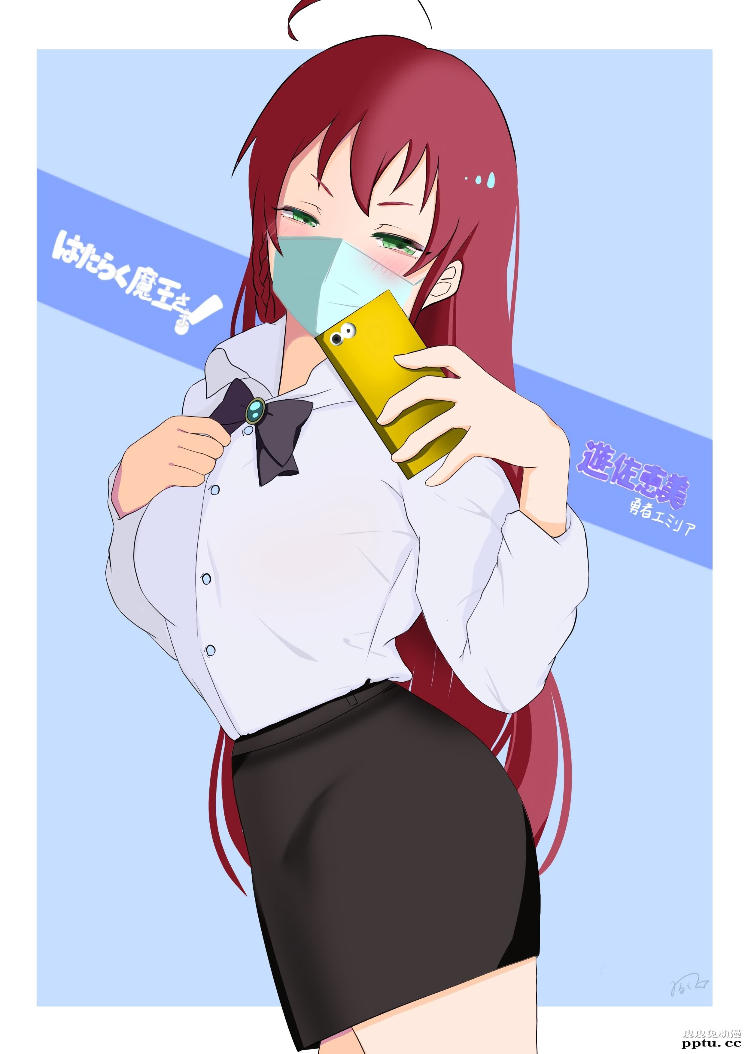 傲娇呆毛勇者，打工吧！魔王大人《游佐惠美》高清壁纸特辑！