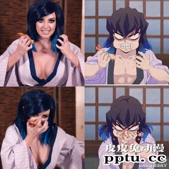 本欲斥奈何大！知名COSER带来胸肌之最的伊之助