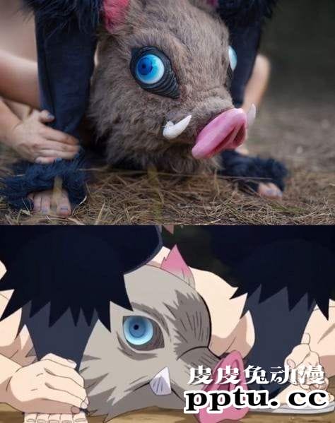 本欲斥奈何大！知名COSER带来胸肌之最的伊之助