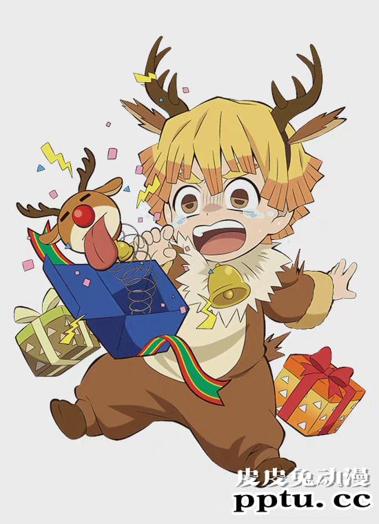 「鬼灭之刃」圣诞人物绘图公开