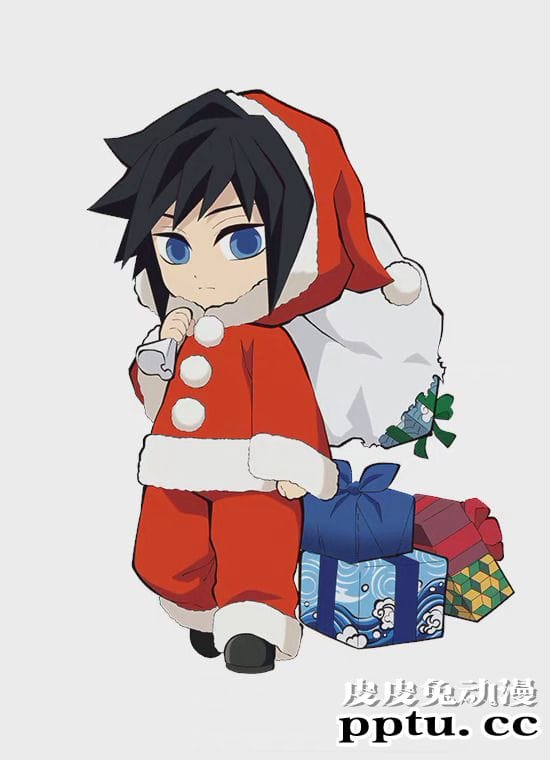 「鬼灭之刃」圣诞人物绘图公开