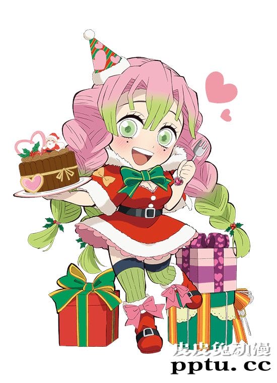 「鬼灭之刃」圣诞人物绘图公开