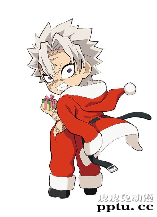 「鬼灭之刃」圣诞人物绘图公开