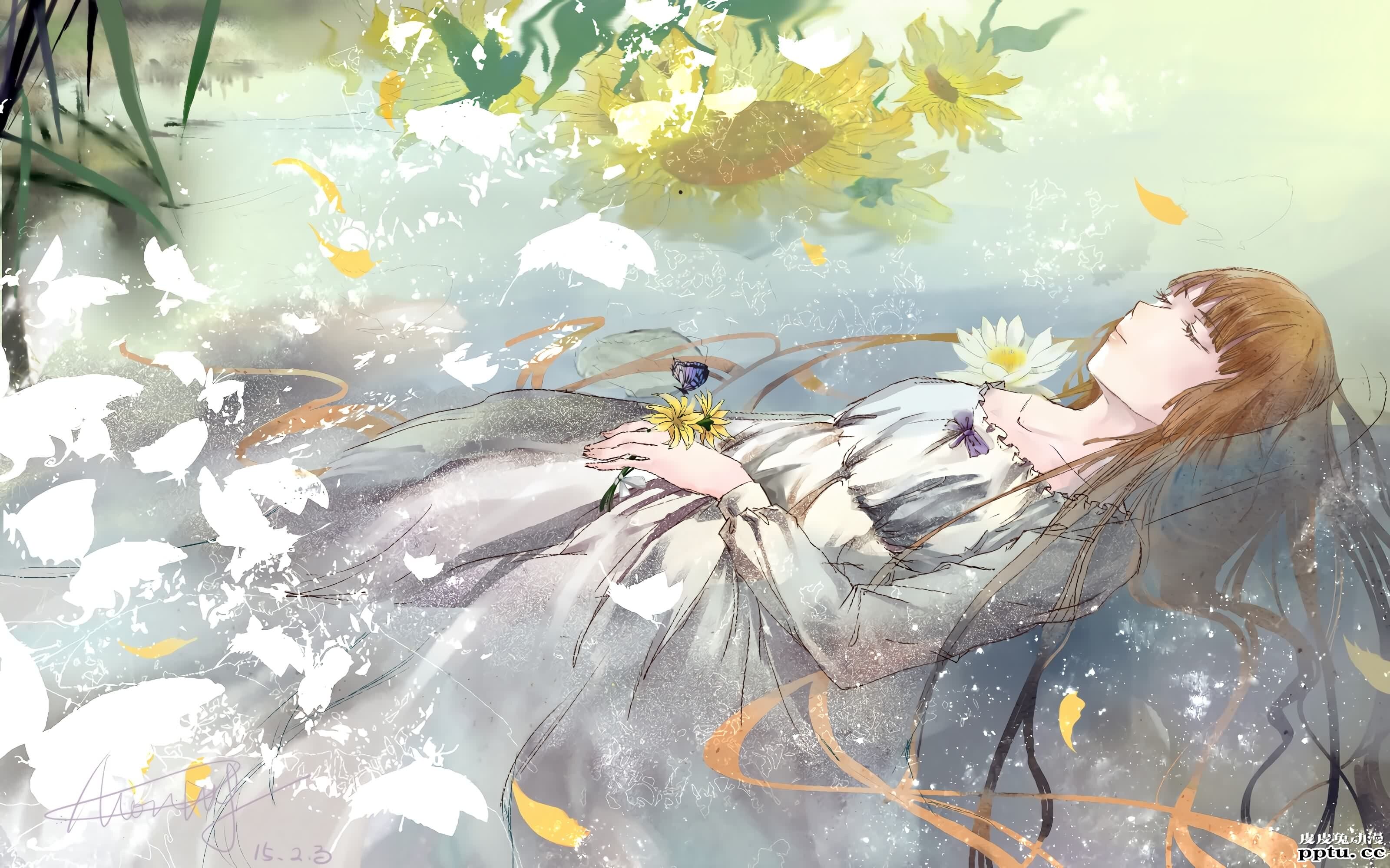 绝园的暴风雨《不破爱花》高清壁纸特辑！-皮皮兔动漫