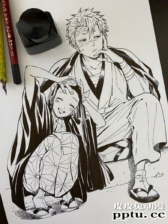 「Promise&middot;Cinderella」作者公开「鬼灭之刃」系列绘图