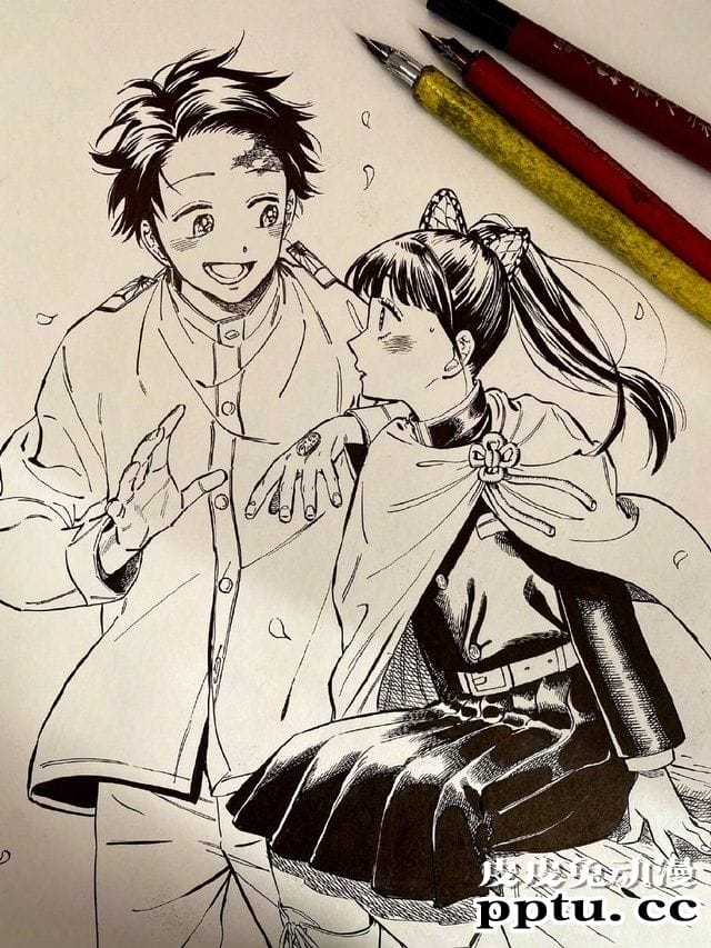 「Promise&middot;Cinderella」作者公开「鬼灭之刃」系列绘图