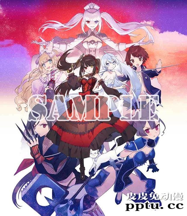 剧场版动画「DATE&middot;A&middot;BULLET」BD包装封面公布-皮皮兔动漫