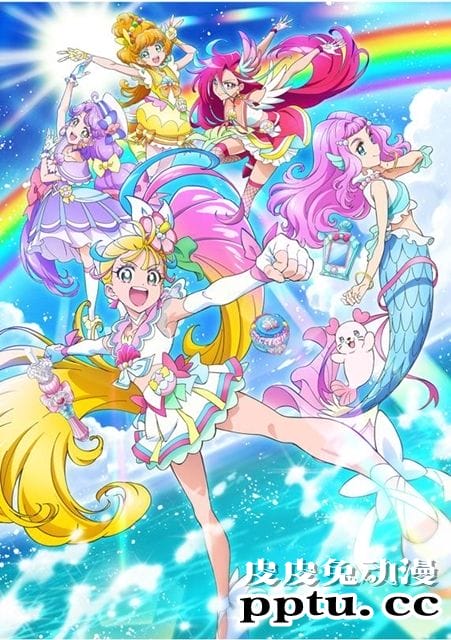 「Tropical-Rouge!光之美少女」公开角色视觉图