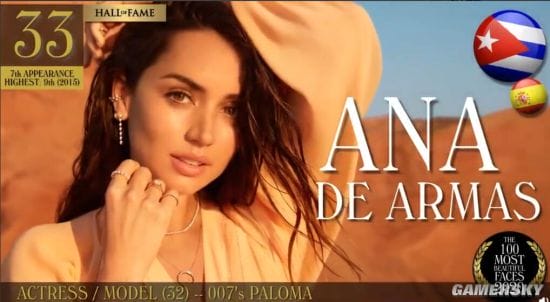 2020年全球最美面孔TOP100出炉 《最后的生还者》艾莉上榜