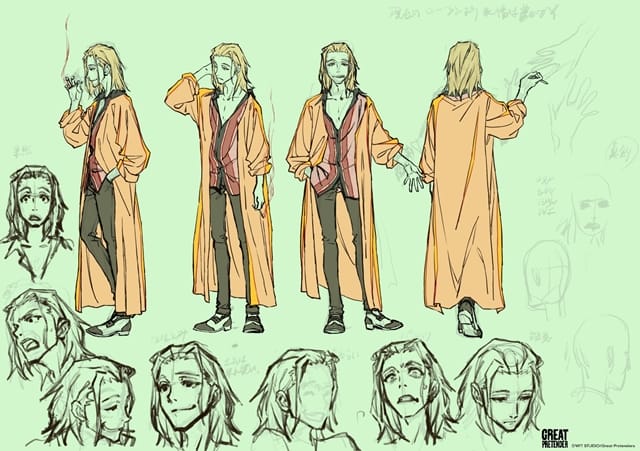 「大欺诈师」作画监督加藤宽崇公开大量人设图-皮皮兔动漫