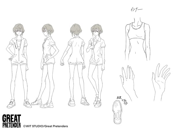 「大欺诈师」作画监督加藤宽崇公开大量人设图