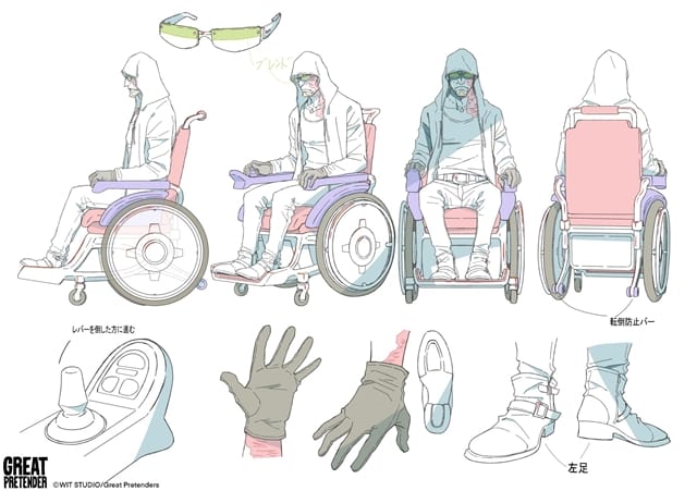 「大欺诈师」作画监督加藤宽崇公开大量人设图