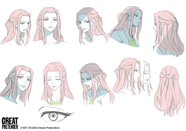 「大欺诈师」作画监督加藤宽崇公开大量人设图