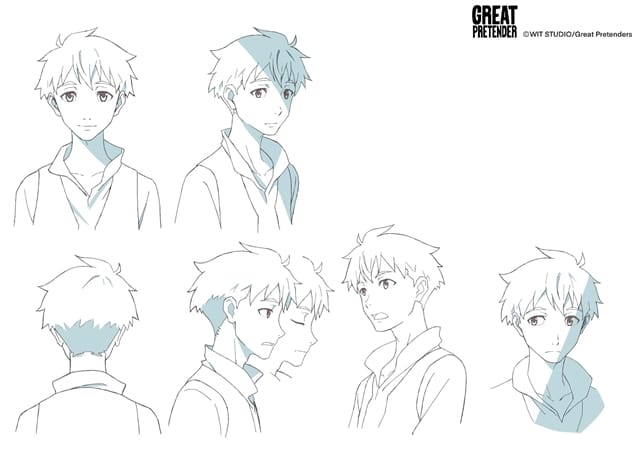 「大欺诈师」作画监督加藤宽崇公开大量人设图