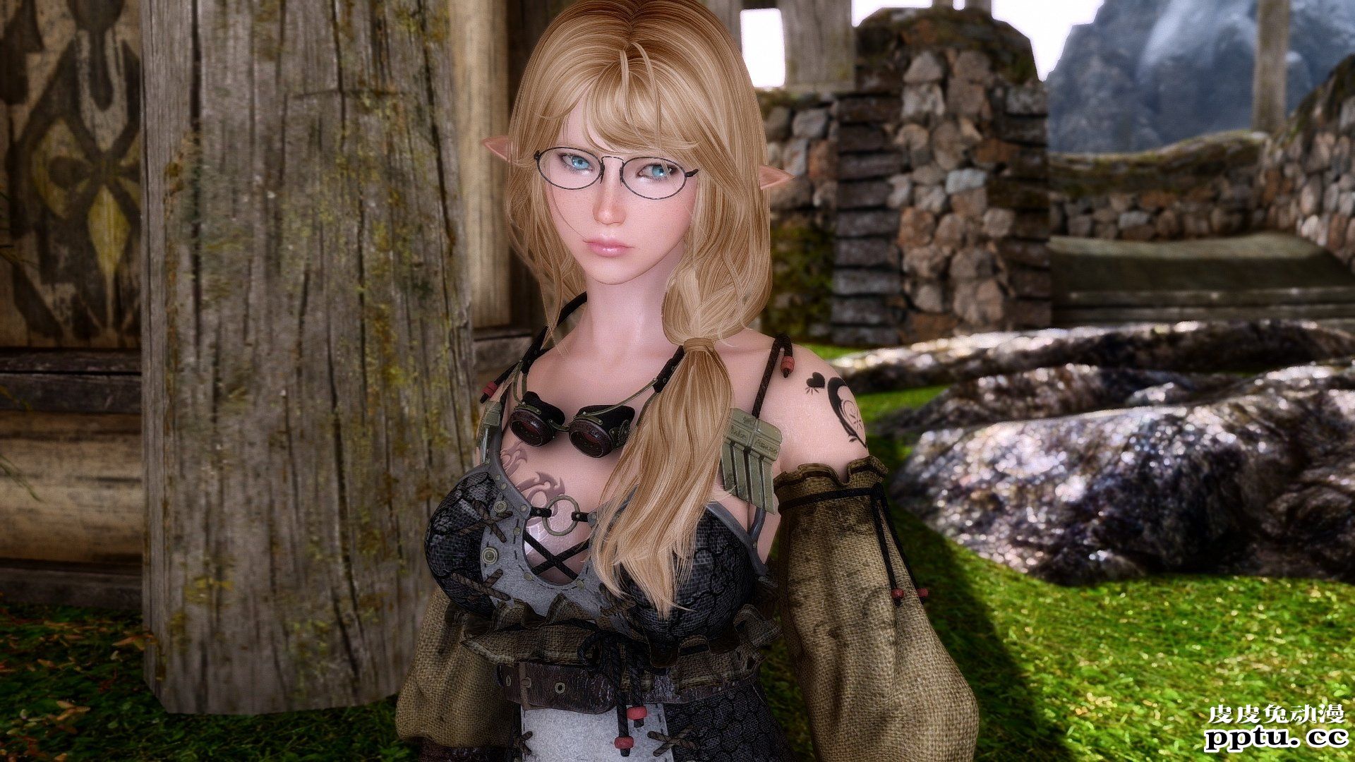 [中文] [3D全彩]高清绝美MOD图上古卷轴5天际part.2-3[50P]