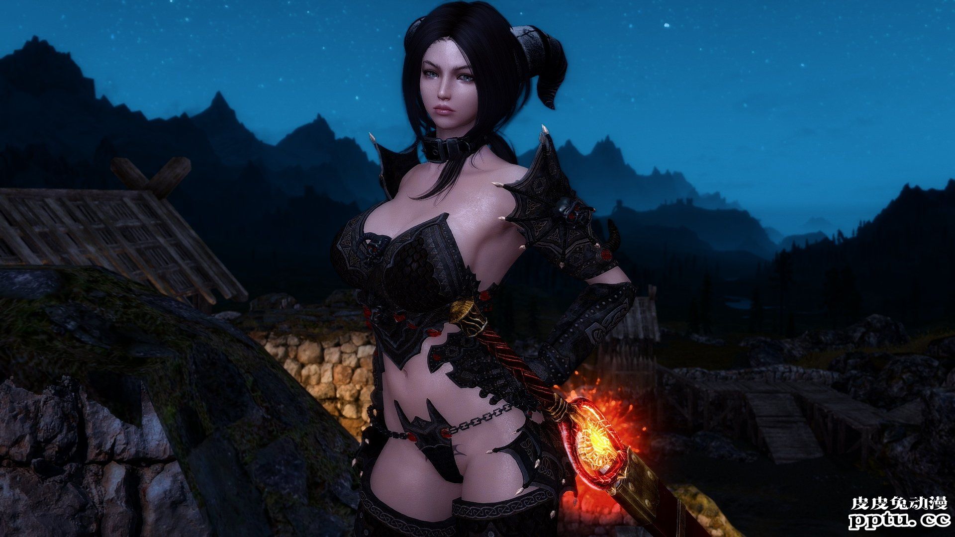 [中文] [3D全彩]高清绝美MOD图上古卷轴5天际part.2-3[50P]