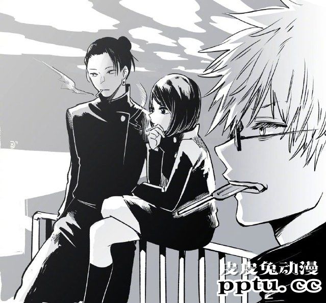 横枪萌果绘制「咒术回战」新图公开-皮皮兔动漫