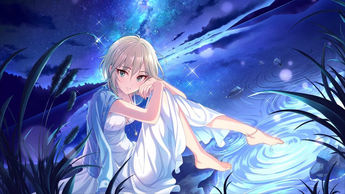 俏皮可爱的动漫美女图片